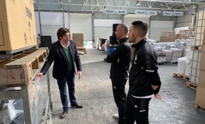 Palma Futsal visita les instal·lacions