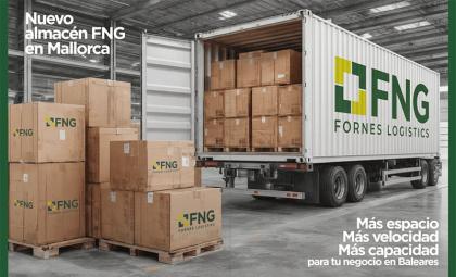 FNG amplía su capacidad logística en Mallorca con un nuevo almacén de 1.000 m² 