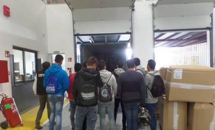 Visita alumnes FP a les instal·lacions